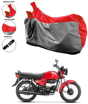 ANTHUB Waterproof Two Wheeler Cover for Hero(HF Dawn, Red)