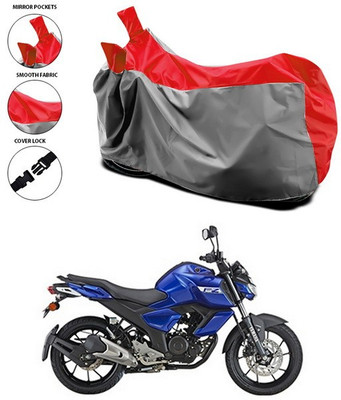 ANTHUB Waterproof Two Wheeler Cover for Yamaha(FZ S V3.0 FI, Red)