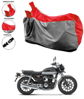 ANTHUB Waterproof Two Wheeler Cover for Honda(Red, Grey)
