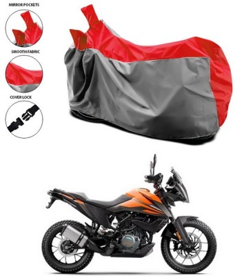 ANTHUB Waterproof Two Wheeler Cover for KTM(Duke 390, Red)