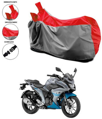 ANTHUB Waterproof Two Wheeler Cover for Yamaha(Fazer 25, Red)