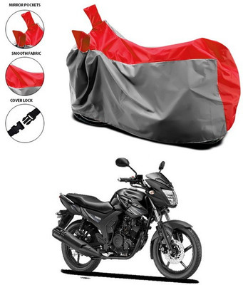SEBONGO Waterproof Two Wheeler Cover for Yamaha(SZ-RR, Red)