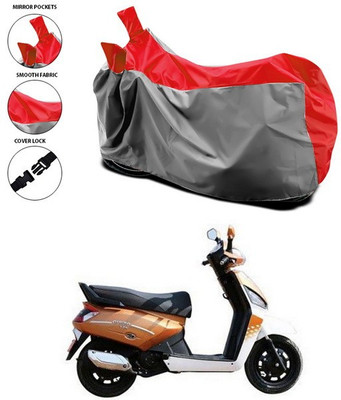 ANTHUB Waterproof Two Wheeler Cover for Mahindra(Gusto 125, Red)