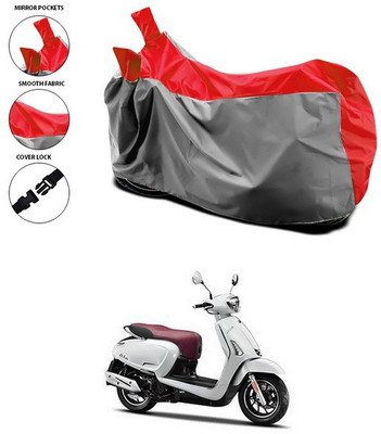 SEBONGO Waterproof Two Wheeler Cover for 22Motors(Red)