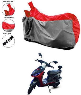 SEBONGO Waterproof Two Wheeler Cover for Avon(Red)