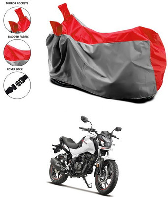 AutoGalaxy Waterproof Two Wheeler Cover for Hero(Xtreme, Red)