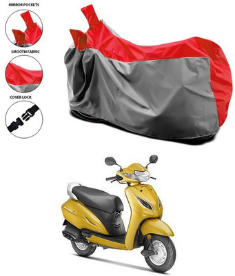 ANTHUB Waterproof Two Wheeler Cover for Honda(Activa 5G, Red)