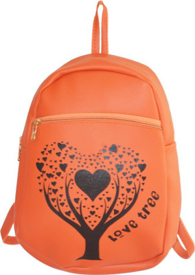 JG Shoppe LoveTree 1.15 L Backpack(Orange)