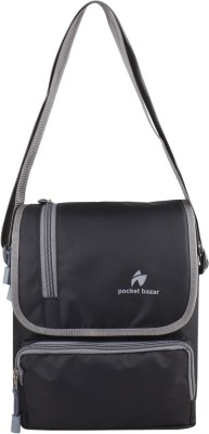 pocket bazar Black Sling Bag Stylish Sling Bag For Men & Women