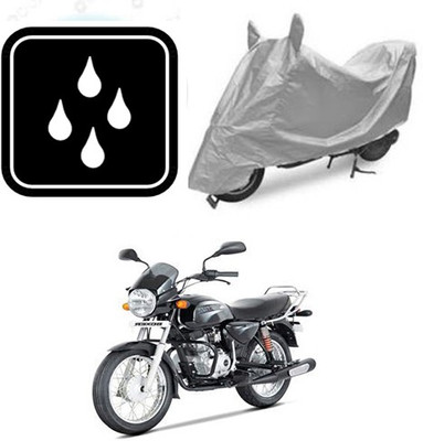 SANJU Waterproof Two Wheeler Cover for Bajaj(Boxer, Silver)