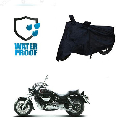 Mdstar Waterproof Two Wheeler Cover for Hyosung(ST7, Black)
