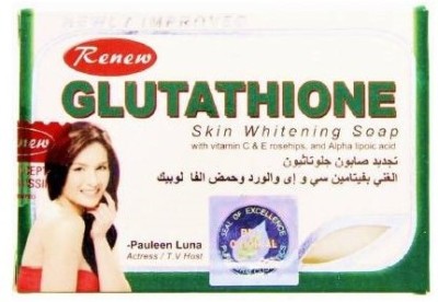 RENEW glutathione Skin whitening soap for Men & Women (135 g)(135 g)