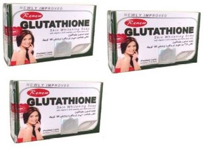 RENEW Glutathione Skin Freshness And Brightness Soap(Pack Of 3)(405 g)