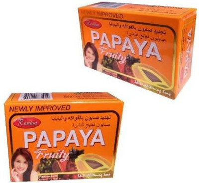RENEW Papaya Soap For Moisturization And Nourishment (135 g) - 2pc(2 x 135 g)