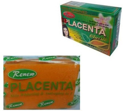 RENEW Placenta Classic With Double Acting Soap For Anti Acne And Anti Ageing Skin (135 g)(135 g)