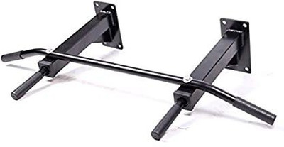 ks creations Wall Mounting chip up /Pull up bar -black color Chin-up Bar(Black)