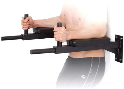 ks creations Wall Mounting chip up /Pull up bar -black color 02 Chin-up Bar(Black)