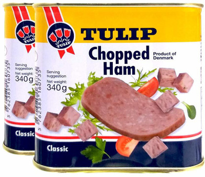 TULIP Chopped Ham Combo Pack Of 2 (2*340gm) | Canned Meat Meat(680 g, Pack of 2)