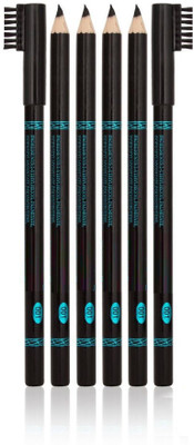 tanvi27 MATTE FINISH OR BOLD EYE BROW PEINCIL FOR ALL TYPE SKIN TONE(BLACK)