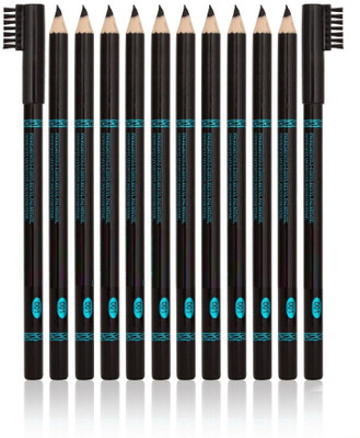 ADJD Smudge-proof eyebrow pencil for perfectly defined brows set(BLACK)