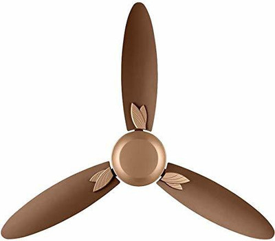 USHA Bloom Magnolia with 1 Year Warranty 1250 mm Ceiling Fan(Sparkle Golden & Brown | Pack of 1)