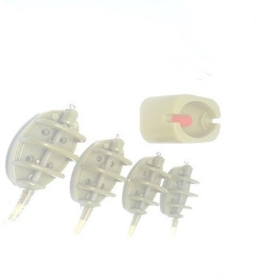 JUST ONE CLICK Plastic Egg Shaped Sinker(Removable Pack of 4)