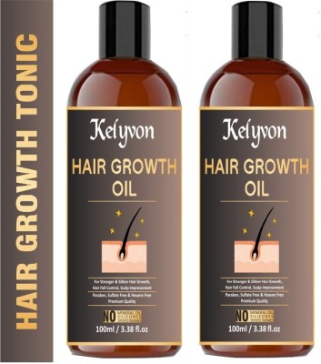 Kelyvon Hair Growth Oil 60ml Pack Of 2  Hair Oil(200 g)