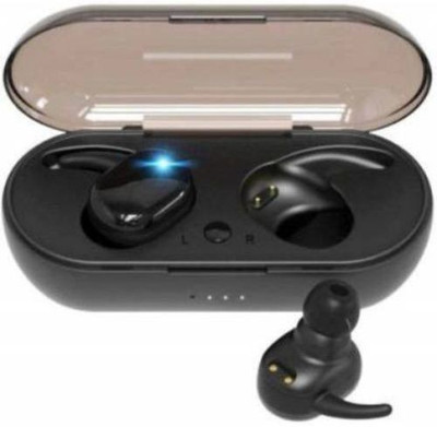 GUGGU SEF_477Y TWS 4 Earbuds Bluetooth Bluetooth Bluetooth(Black, In the Ear)