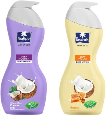 Parachute Advansed Body Lotion Deep Nourish400ml, Soft Touch, 400 ml(800 ml)