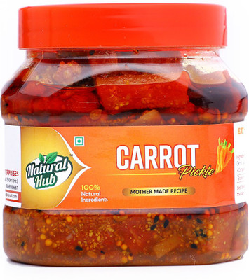 Natural Hub Mother Made Organic (The Real Taste Of Homemade) Carrot Pickle(500 g)