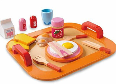 Galactic Wooden Kitchen Assembling Play Set for Kids, Pretend Play Nutrition Breakfast Food Kitchen Water-Based Paint Educational & Best Gift Toys for Children.(Boys&Girl