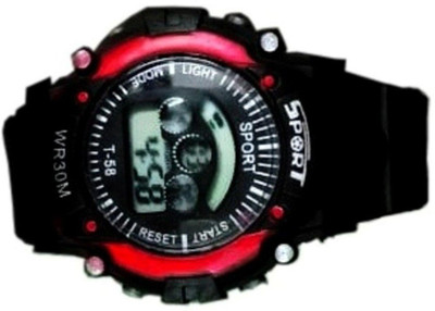 VIGIL T-58 With Multicolour Display Light Digital Watch  - For Boys