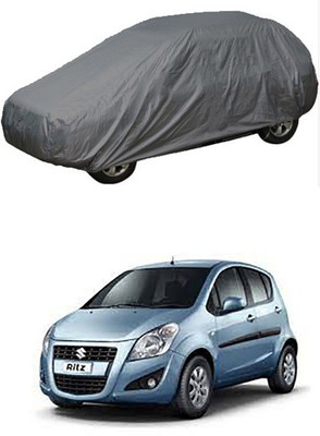 WildKraftZ Car Cover For Maruti Suzuki Ritz (Without Mirror Pockets)(Grey)