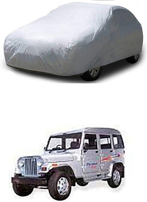 Utkarsh Car Cover For Mahindra Marshal (Without Mirror Pockets)(Silver)