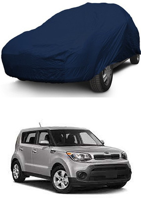 THE REAL ARV Car Cover For Kia Soul (With Mirror Pockets)(Blue)