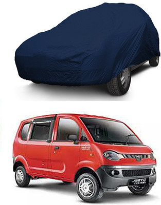 WildKraftZ Car Cover For Mahindra Jeeto (Without Mirror Pockets)(Blue)