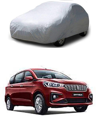 WildKraftZ Car Cover For Maruti Suzuki Ertiga (Without Mirror Pockets)(Silver)