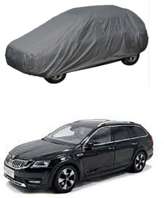 Utkarsh Car Cover For Skoda Octavia Combi (Without Mirror Pockets)(Grey)