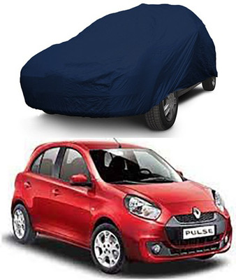 THE REAL ARV Car Cover For Renault Pulse (With Mirror Pockets)(Blue)