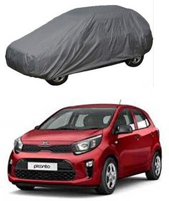 THE REAL ARV Car Cover For Kia Picanto (With Mirror Pockets)(Grey)