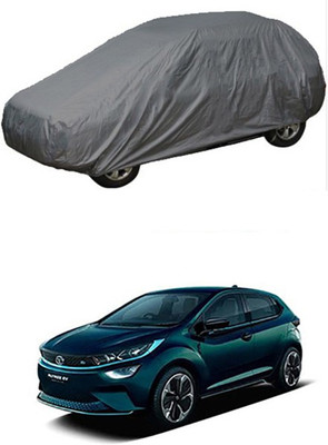 THE REAL ARV Car Cover For Tata Altroz EV (With Mirror Pockets)(Grey)