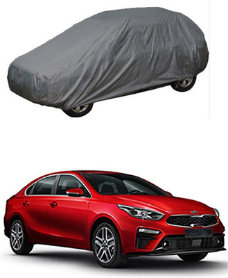 Utkarsh Car Cover For Kia Cerato (Without Mirror Pockets)(Grey)