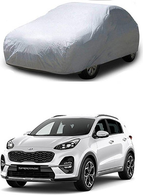 THE REAL ARV Car Cover For Kia Sportage (With Mirror Pockets)(Silver)