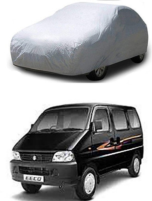 WildKraftZ Car Cover For Maruti Suzuki Eeco (Without Mirror Pockets)(Silver)