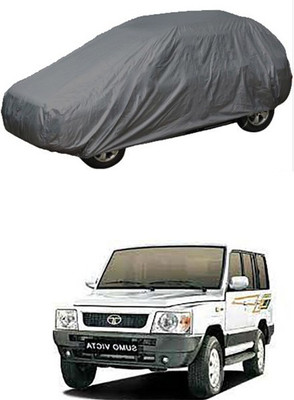 WildKraftZ Car Cover For Tata Sumo Victa (Without Mirror Pockets)(Grey)