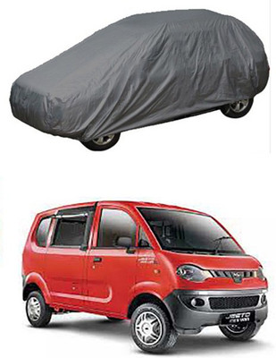 WildKraftZ Car Cover For Mahindra Jeeto (Without Mirror Pockets)(Grey)