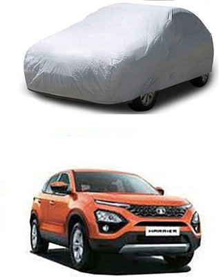 WildKraftZ Car Cover For Tata Harrier (Without Mirror Pockets)(Silver)