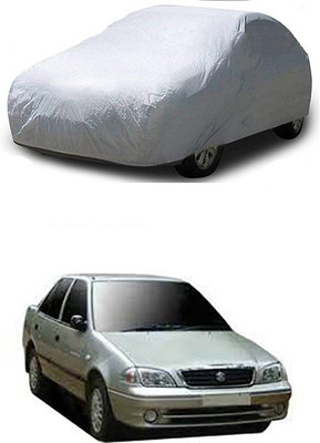 Utkarsh Car Cover For Maruti Suzuki Esteem (Without Mirror Pockets)(Silver)