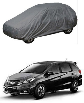 Utkarsh Car Cover For Honda Mobilio (Without Mirror Pockets)(Grey)
