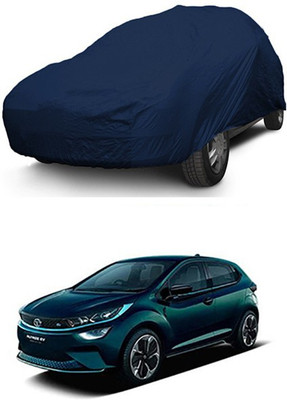 THE REAL ARV Car Cover For Tata Altroz EV (With Mirror Pockets)(Blue)